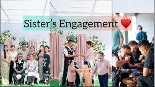 Sister’s Engagement 20|01|2026#engagment #sister #family #siblings @KiandVi 