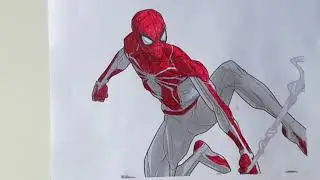 SPIDER-MAN PS4 SLING STYLE | Spider-Man Coloring Pages | SAILANY Coloring Kids