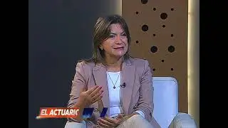 MARGARITA LEDESMA.  ITALCOM.  EL ACTUARIO CON JUAN SEBASTIAN NARANJO.