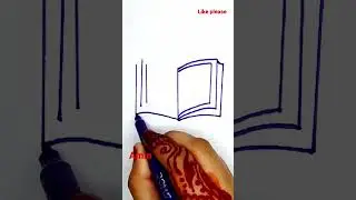 Al Quran drawing 2023 । How to Draw Al Quran easy। #drawing #islam #quran #shorts। shuvo art academy