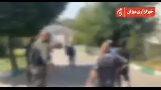 A video shows Zionist regime's attack on Evin Prison