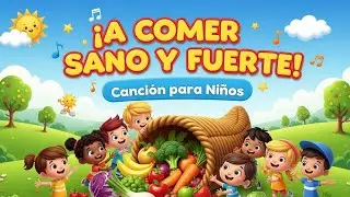 Comida Saludable Cada Día | Canción Infantil Educativa para Aprender Hábitos Nutritivos