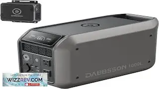 Солнечный генератор Dabbsson 1000 л с зарядным устройством S 1008 Вт&middot;ч, полутвердый LiFePO4, 560 Вт