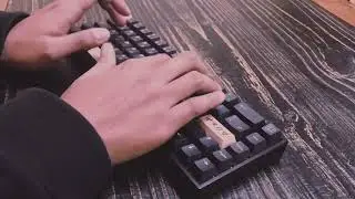 Feker FK68T with holy panda switch - Sound test