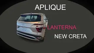 Como remover aplique lanterna New Creta.