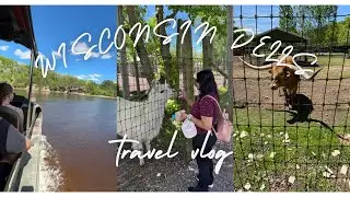 Wisconsin Dells, travel vlog, part 2, Downtown, Riverwalk, Deer Park, Original Wisconsin ducks