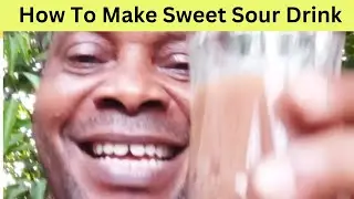 How to make sweet sour drink