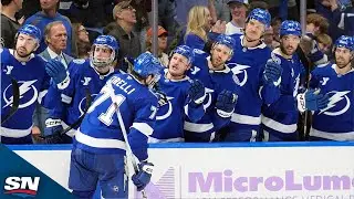 Lightning's Hagel, D'Astous Strike Twice In Under Two Minutes vs. Flames
