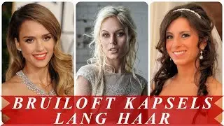 Mooie bruidskapsels lang haar 2018