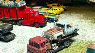 Ford 1/64 rollback tow truck build