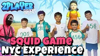🦑 Squid Game NYC 🗽 FULL EXPERIENCE💥 2 Player Bros & Friends 🕹️🕹️