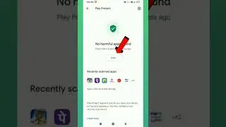 How To Scan App In Play Store | Play Store Play Protect Scan #shorts #uniquetechtips