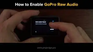 GOPRO RAW AUDIO: How to enable it