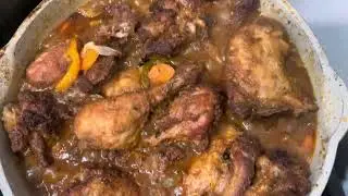 Using Haitian Seasoning To Make Jamaican Food for Inlaws Vlog