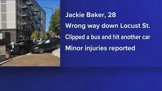 KPD: Driver charged after wrong-way crash in downtown Knoxville