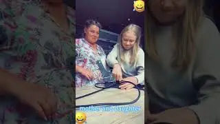 Mother and daughter #youtube #funny #mother #cooking #kindness #comedy #fyp #usa