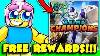 Get These *FREE* REWARDS BEFORE ANIME CHAMPIONS IS RELEASED!!!