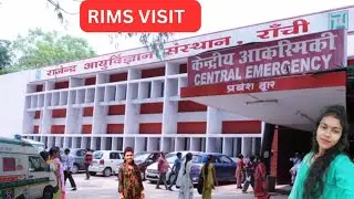 rims visit | rims ranchi | rims hospital ranchi | Diksha Mahto | Vlog