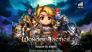 Wonder tactics gameplay (Com2uS, New android RPG game)