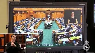 Celebrating New Zealand Sign Language Week at Parliament
