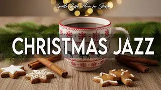 Warm Cups in Silent Streets ☕🎧 Snowy Christmas Coffee Jazz for Peaceful Night Calm
