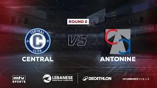 Decathlon Lebanese Basketball Championship 2025-2026 | Central vs Antonine - Round 2