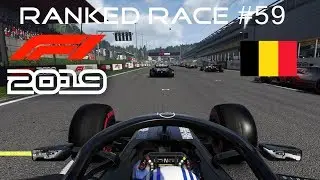 F1 2019 - RANKED ONLINE RACE #59 BELGIUM (PS4)