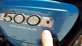 1971 Suzuki T500 Titan