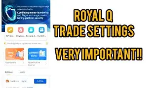 Royal Q Trade Settings You  Should Know