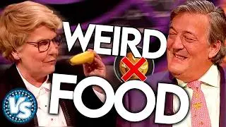 QI WEIRD FOOD! Strangest Culnery facts With Stephen Fry and Sandi Toksvig