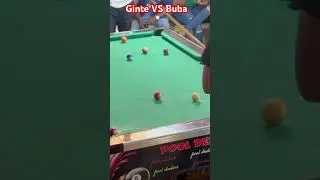 Pool match between  and Buba Race to 13