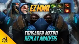 He's Learning How to play Meepo in the 1k Bracket But He Goes Mid and Went 15-0..