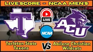 🔴 Tarleton State Texans vs Abilene Christian Wildcats | NCAA Men&rsquo;s Basketball | Live Score Upd Jan 8