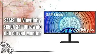 Обзор Samsung Viewfinity S65UA | Лучший 34-дюймовый сверхширокий монитор для работы?