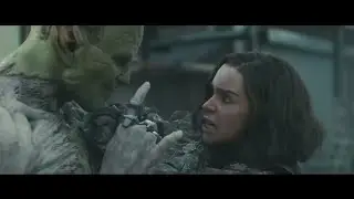 Gaiah vs. Super-Skrull (Gravik) - Secret Invasion
