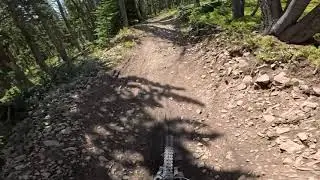 Gambler and gambler jump line at Big sky MT