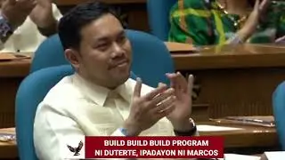 BUILD BUILD BUILD NI DUTERTE, IPADAYON NI MARCOS