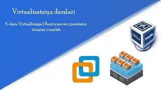 Virtualboxga Ubuntu server operatsion tizimini o'rnatish | 4-dars | ITOne Uz