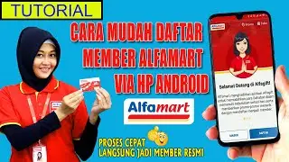 CARA MUDAH DAFTAR MEMBER ALFAMART VIA HP ANDROID