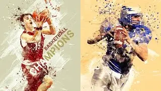 Sport Modern Art Photoshop Action Tutorial