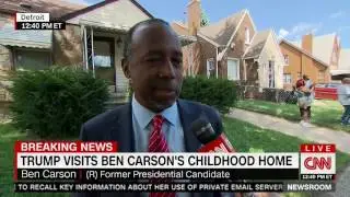 Ben Carson walks off in the middle of a live interview to find his luggage