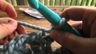 Outlander Claire crocheted cowl tutorial part 1 with foundation chain