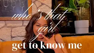 GET TO KNOW ME | First YouTube video ever🥳