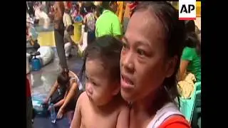 Fire swept through a shantytown in Manila, destroying 1,000 homes and leaving 2,000 people without a