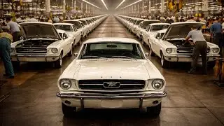 They Don't Build Cars Like This Anymore: 1964 Mustang Factory