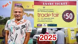 INTERNATIONAL trade fair 2025😍❤️#odishavillage #odiavlog #realestate 
