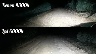 Xenon 4300k ou led 6000k? Qual o melhor?  (usando projetor)