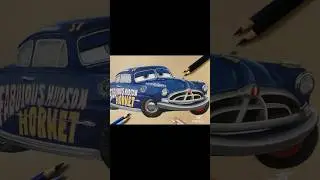 Drawing Doc Hudson #disney #automobile