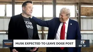 Elon Musk leaves DOGE