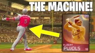 Highest POWER Draft! IMMORTAL PUJOLS IS AMAZING! MLB The Show 18 Draft & Gameplay